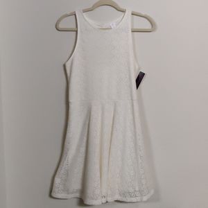 New No Boundaries Marshmallow White Mini Dress